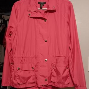 Ralph Lauren Vivid Pink Utility Jacket